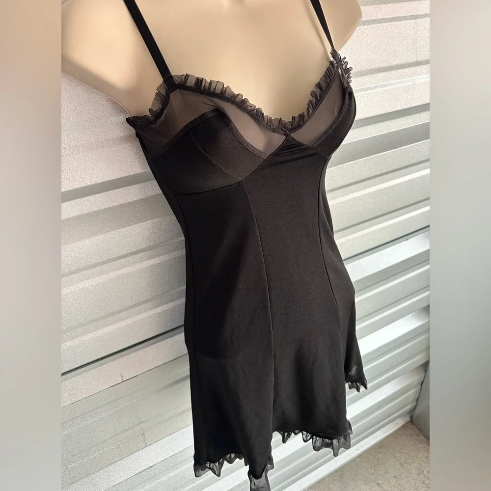 Vintage Victoria’s Secret Sexy Little Things Sexy Lingerie Baby Doll Tank Dress - Picture 6 of 10